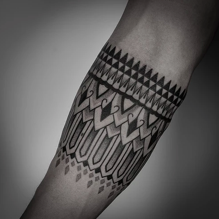 Tattoos - blackwork dotwork - 129696